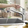 Смеситель для кухни Hansgrohe Zesis M33 150 с вытяжным изливом sBox Lite (74803800)- Фото 3